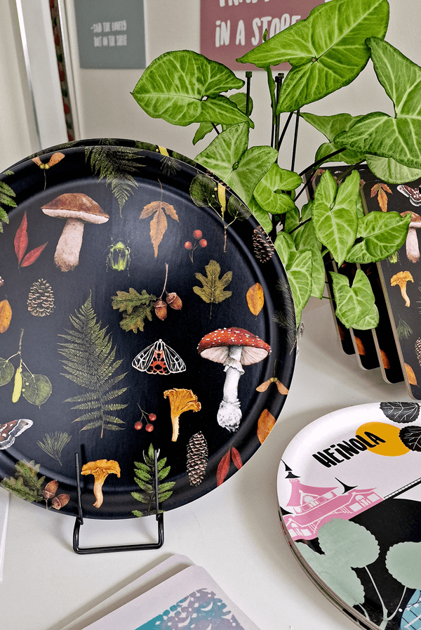 FOREST TREASURES | tarjotin Ø 35cm - Image 2