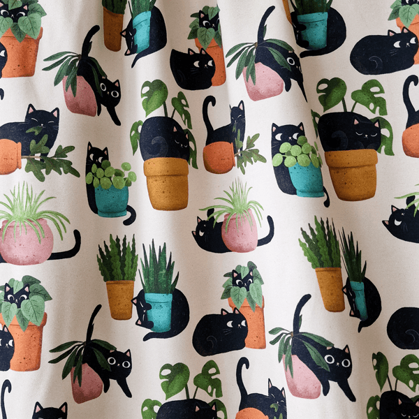 cats and plants trikookangas